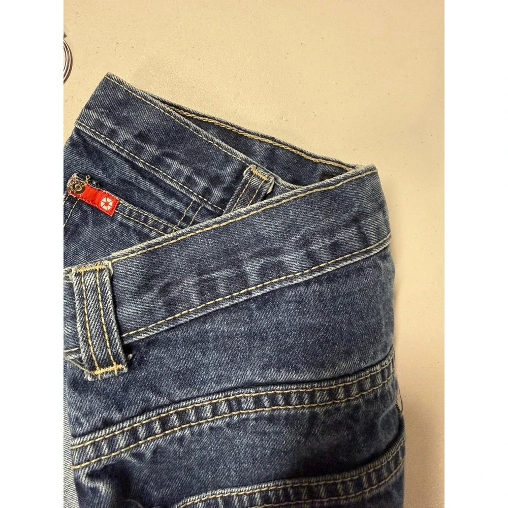 Vtg South Pole Red Tab Carpenter Jeans 18Y Fits Adult 27x28.5 ( needs button )